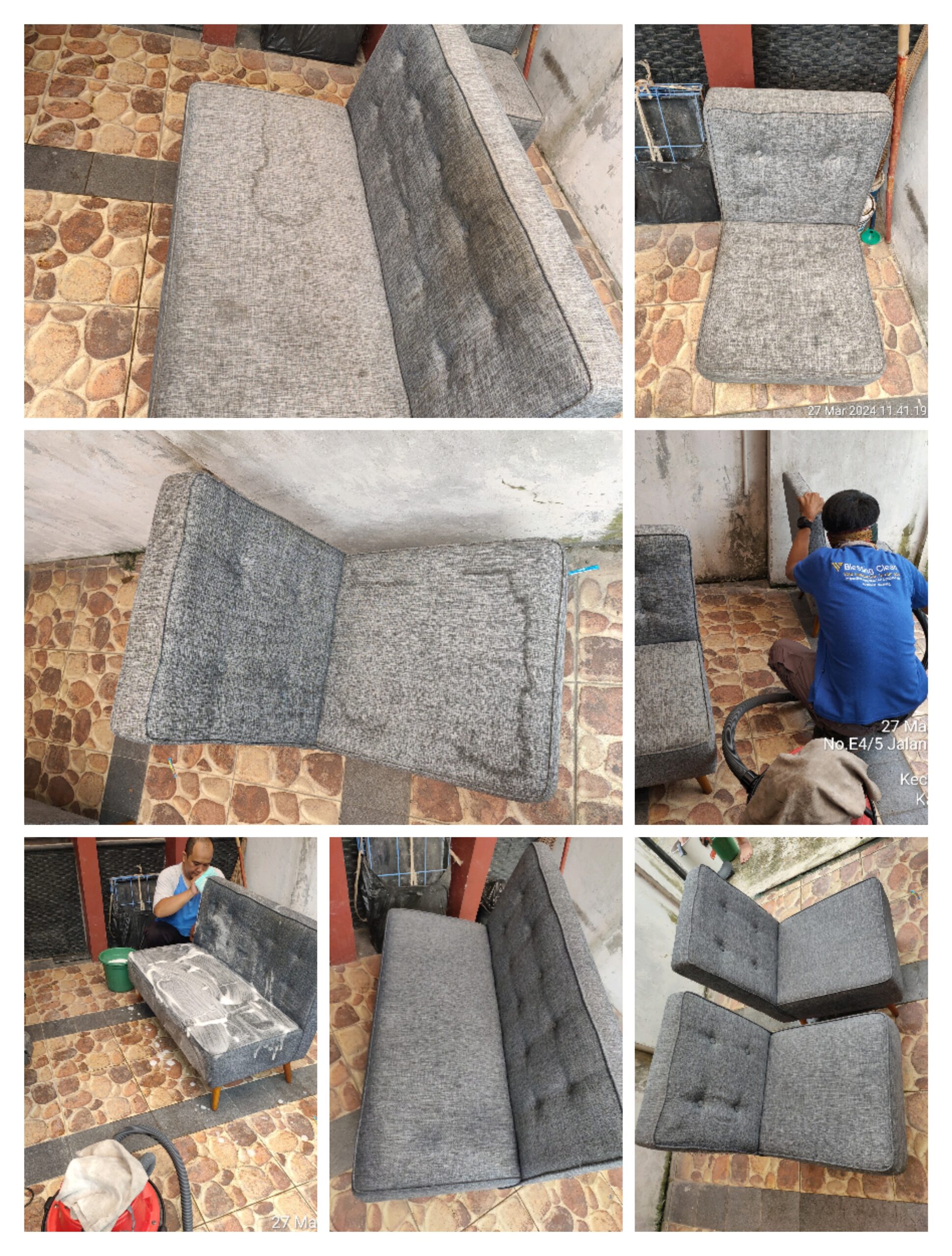 Cuci Sofa Putat Nutug blessing clean